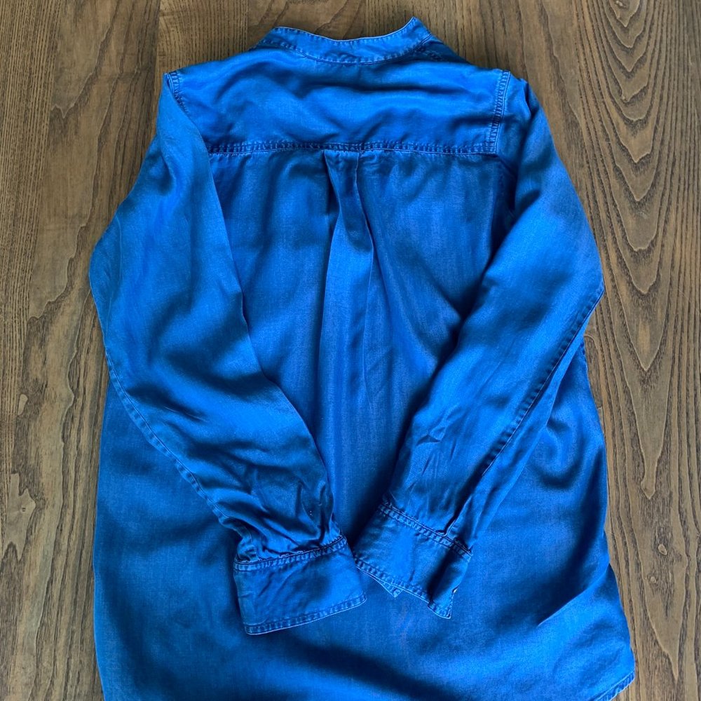 Popover Denim blouse - Picture 4 of 5